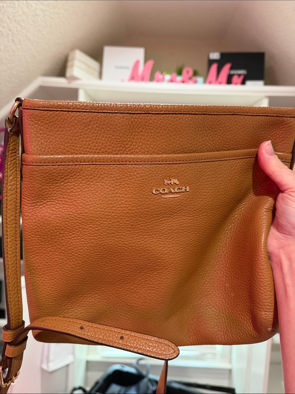 Coach vintage leather Crossbody